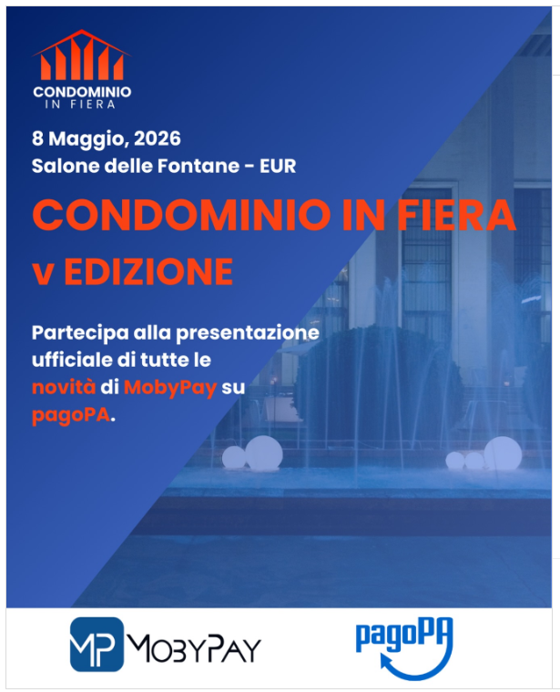 MobyPay a Condominio in Fiera 2026: innovazione e nuove opportunità per il futuro del condominio
